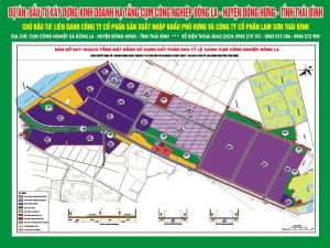 Dự án Cụm công nghiệp Đông La huyện Đông Hưng